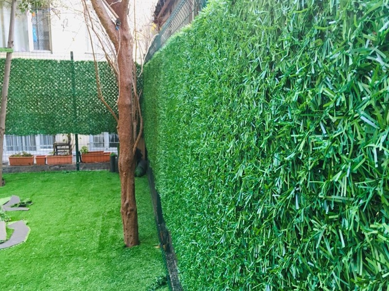 Yapay Çim Çit Duvar Kaplama - Çim Çit - Ankara