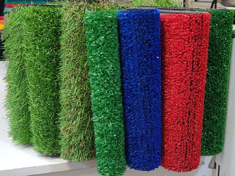 Kırmızı Çim Halı 15mm - Çim Halı - Ankara - AnkaraZemin